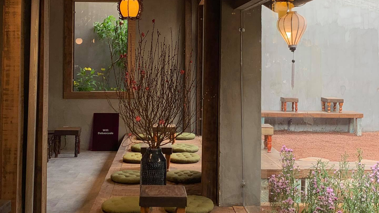 Da Bao concept, which has small flower garden 