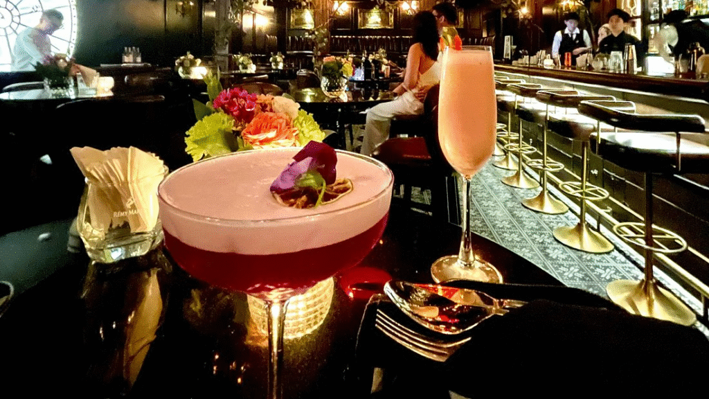 Signature cocktails at The Arth