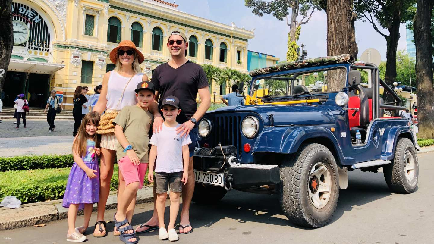 Experience tour by different transportation in Saigon