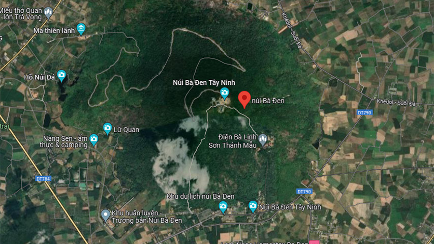 Where is Ba Den Mountain?
